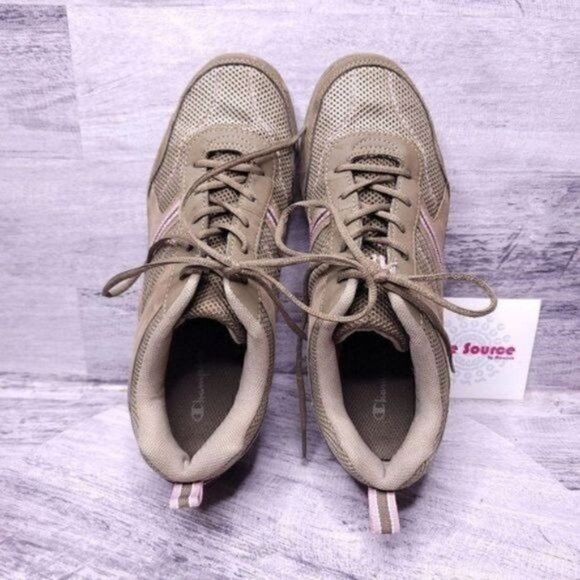 Champion Sport Sneaker Brown Pink Women's sz 9.5 - Picture 5 of 8